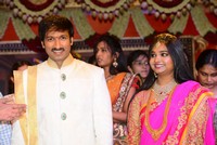 Gopichand Marriage Reception Photo Stills